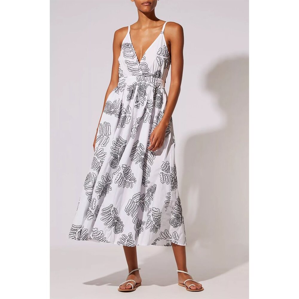 NWT Solid & Striped the ARIEL dress Leaf Motif Size Small MSRP $268 NEW